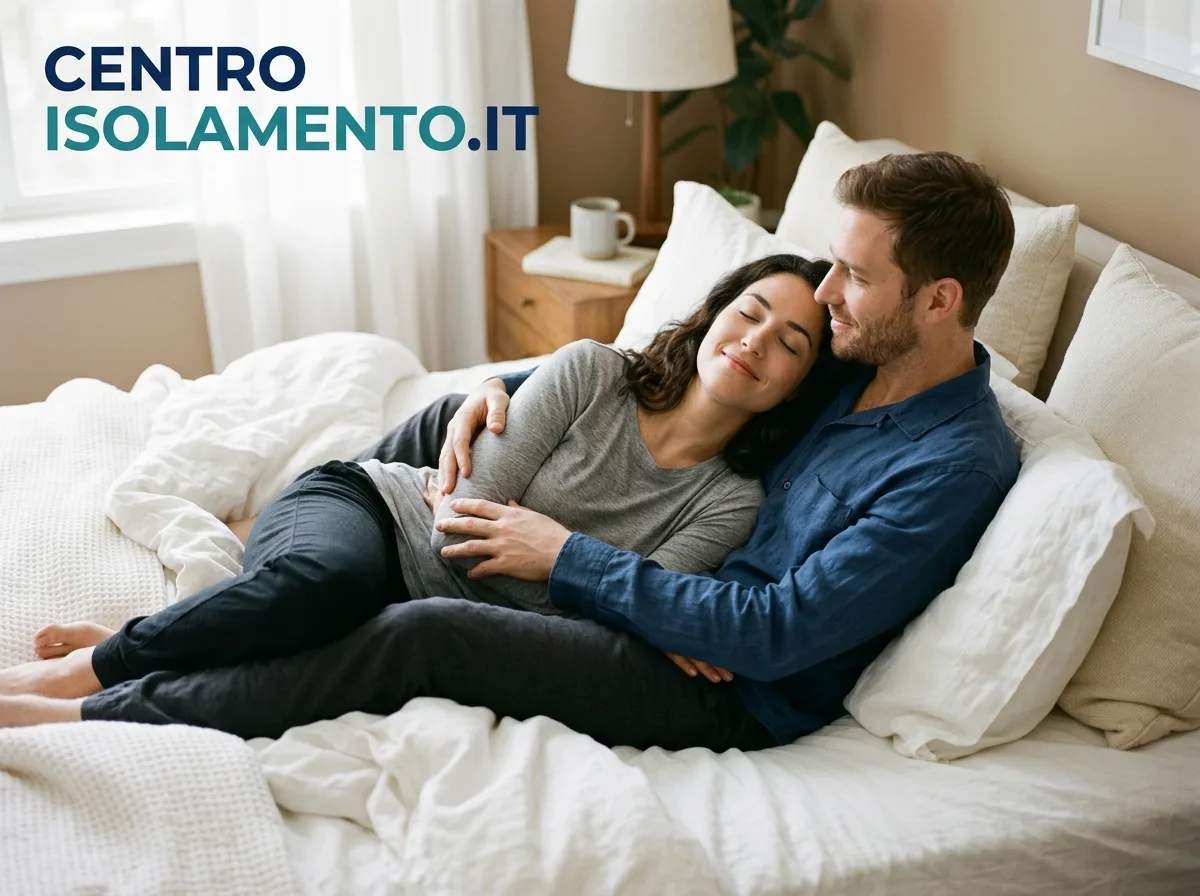 Coppia di Cialis a letto